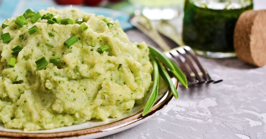 Puré de patatas casero