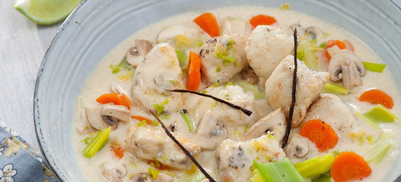 Blanquette de rape con vainilla: una receta refinada y sabrosa