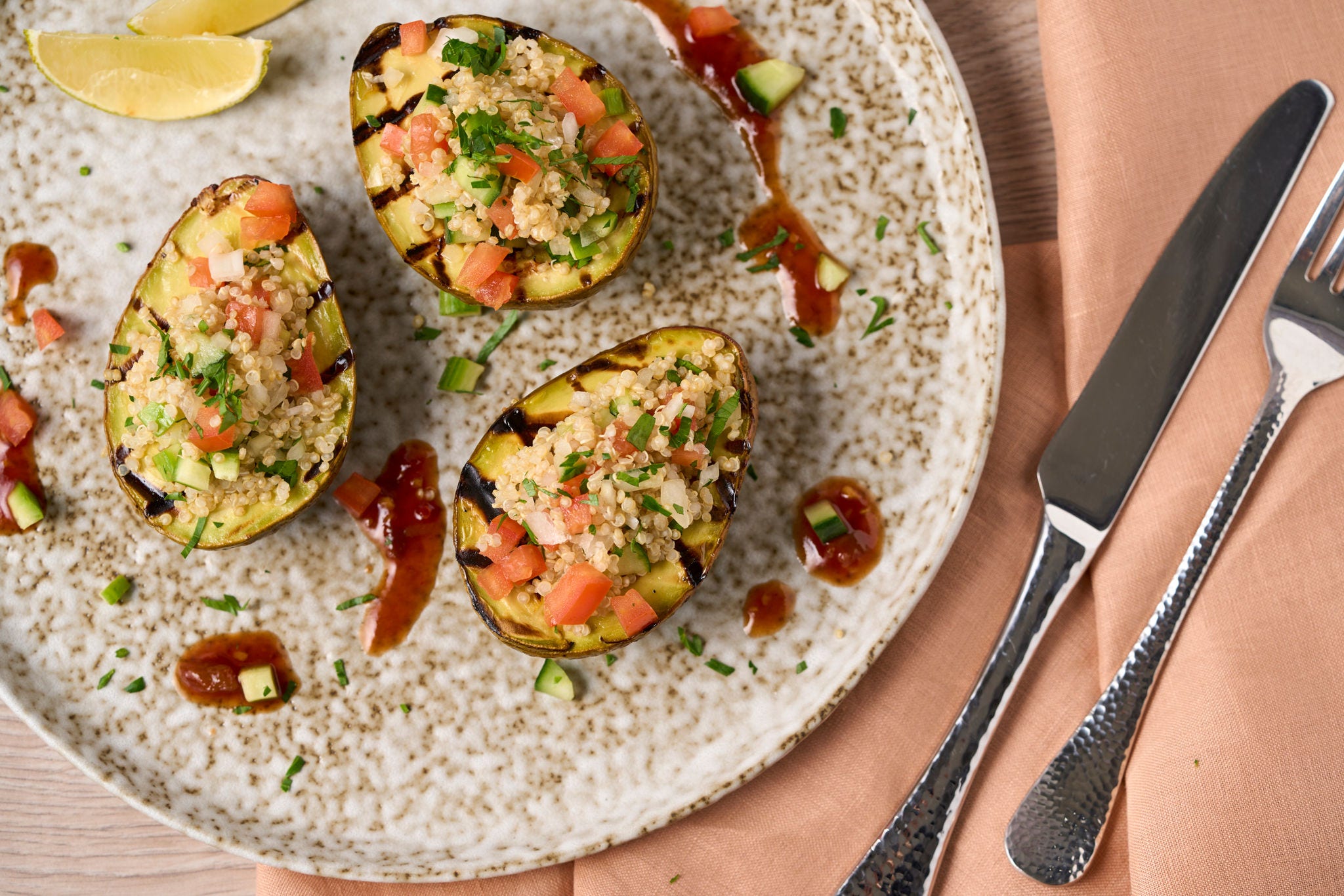 Aguacate relleno al horno