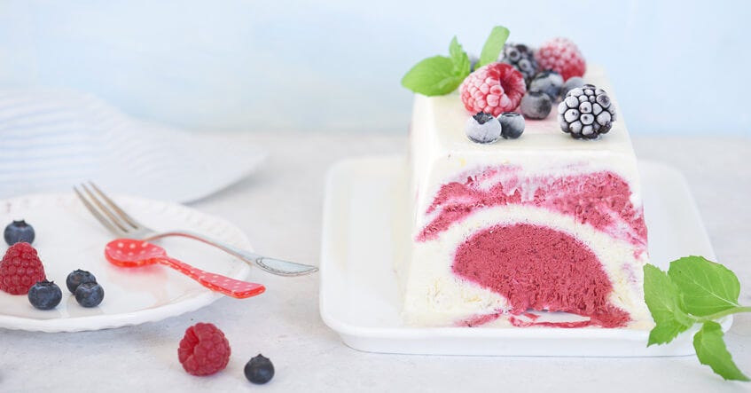 Parfait de frutos rojos