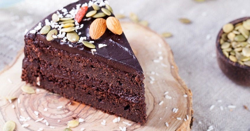 Fondant de chocolate y aguacate