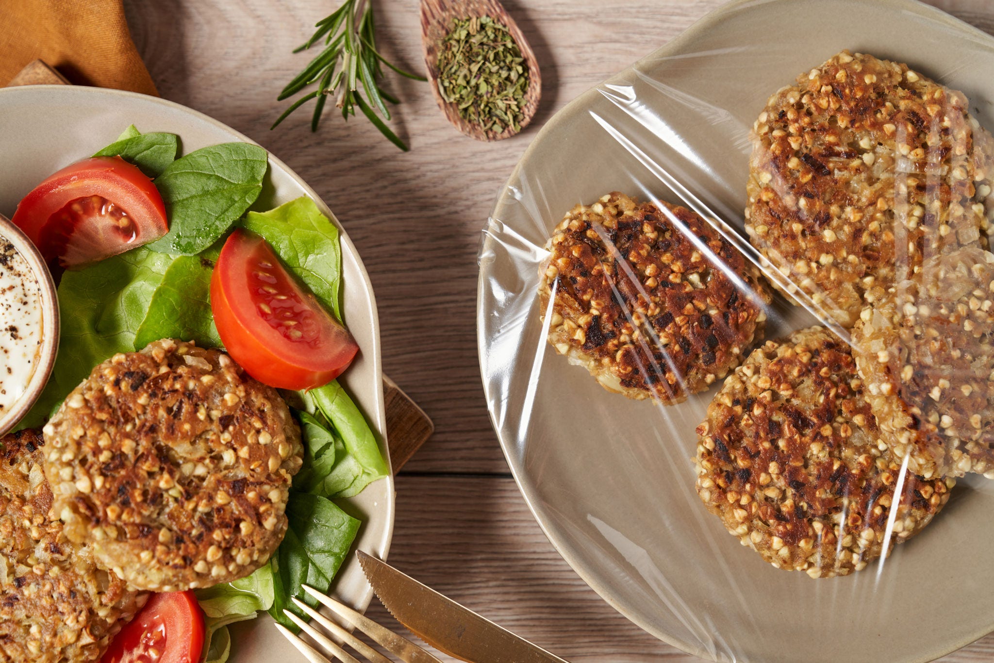 Tortitas de trigo sarraceno