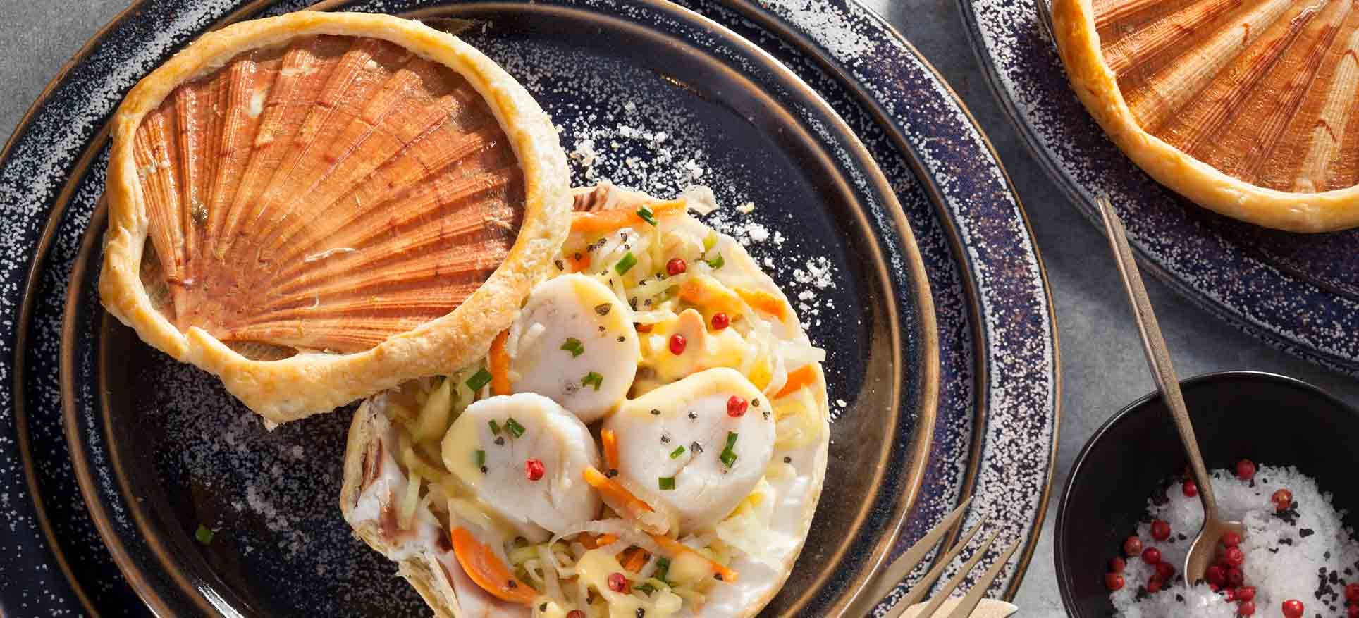 Receta de masa de vieiras