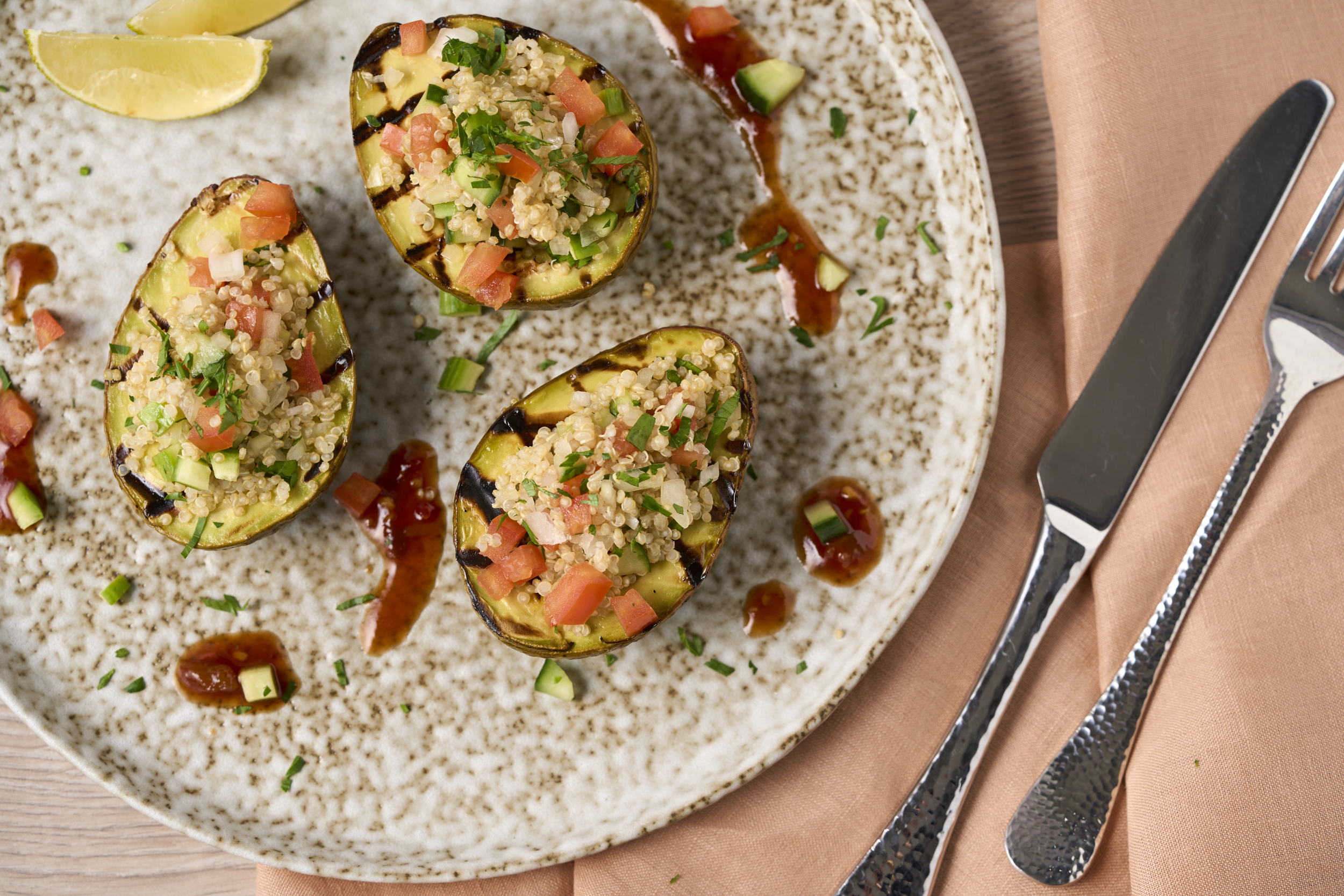 Aguacate relleno al horno