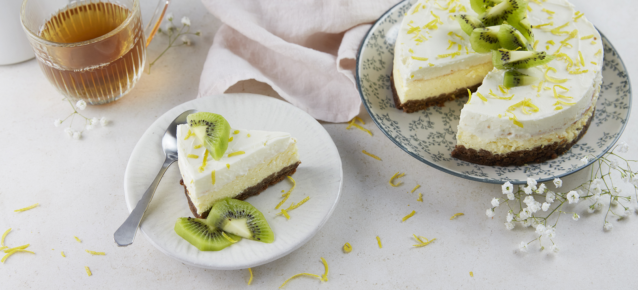 Tarta de queso americana