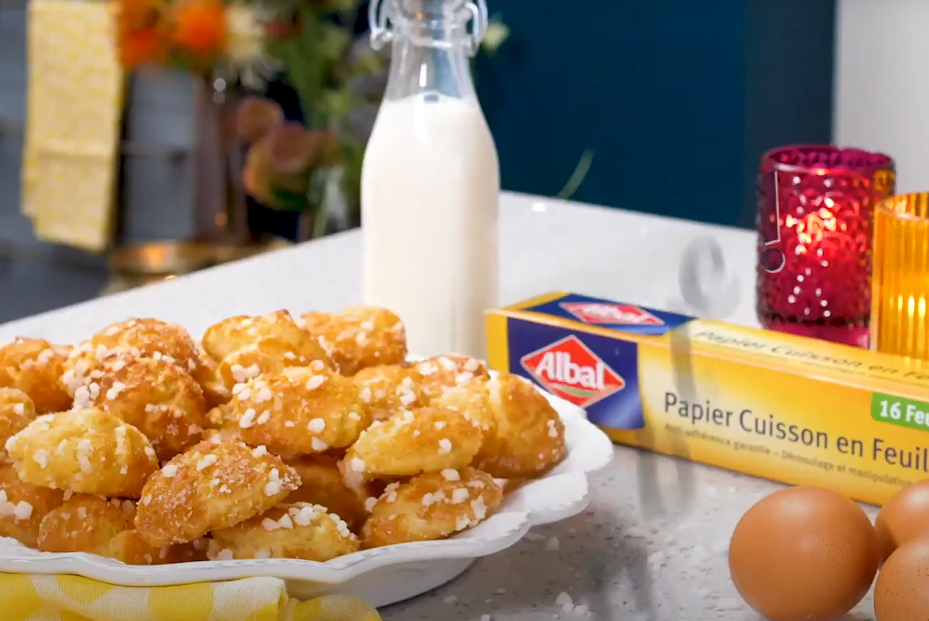 Profiteroles caseros