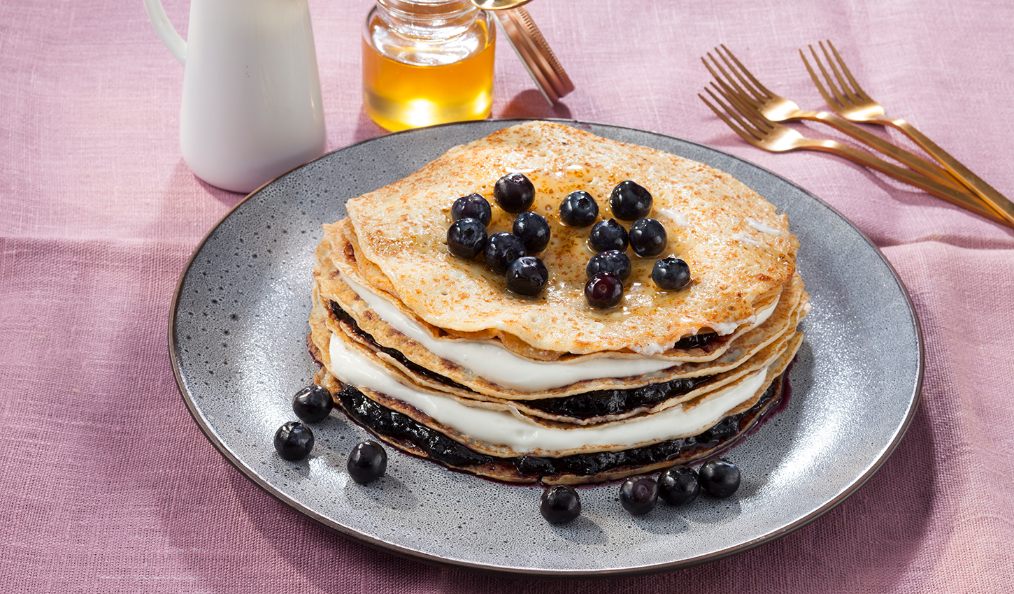 Pastel de tortitas: receta fácil y gourmet