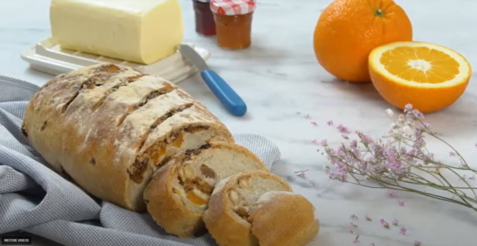 Pan de frutas secas: receta fácil