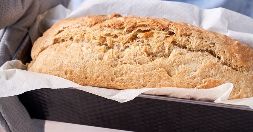 Pan casero de patata crujiente: receta fácil