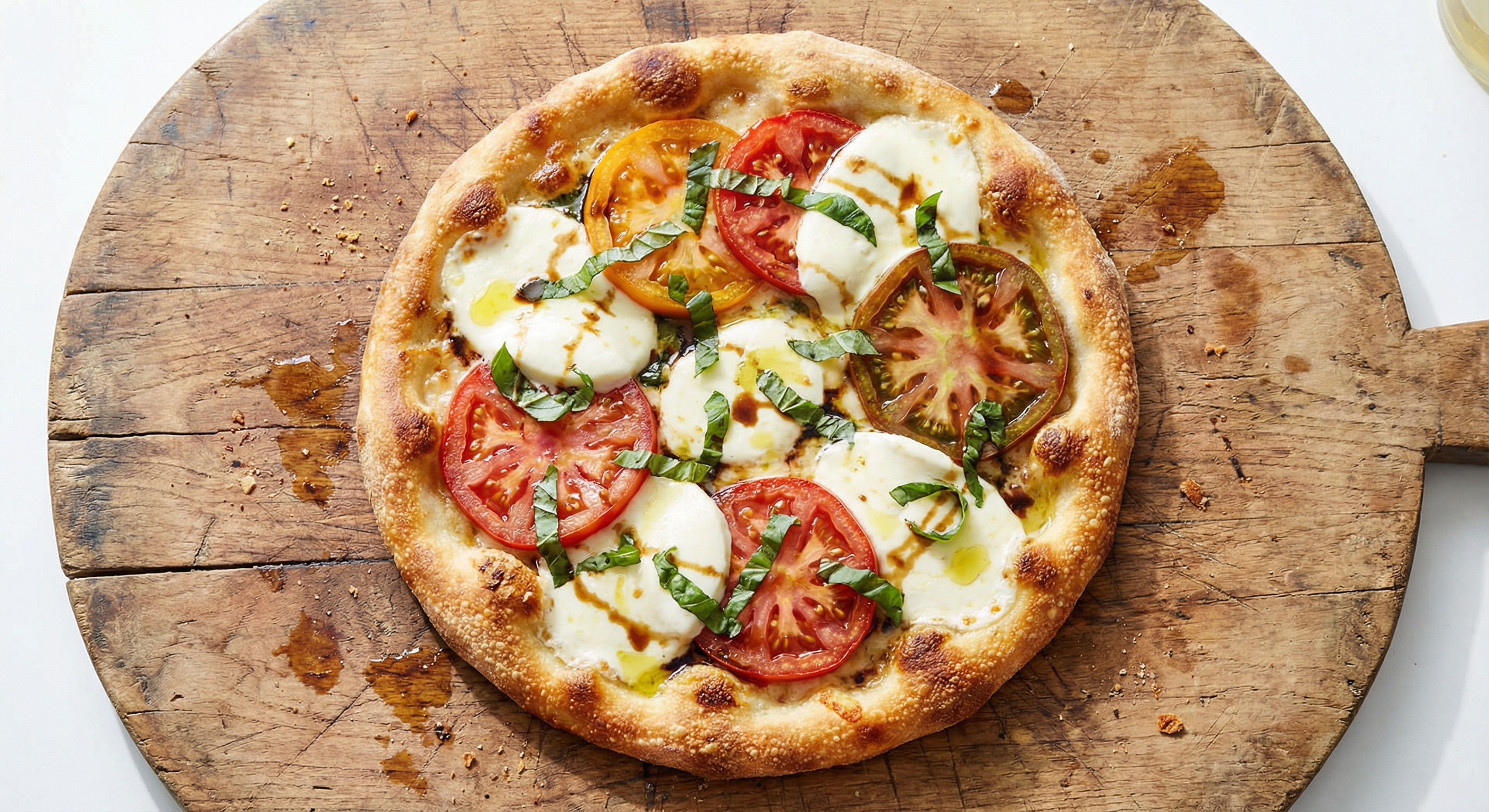 Pizza Caprese Casera 