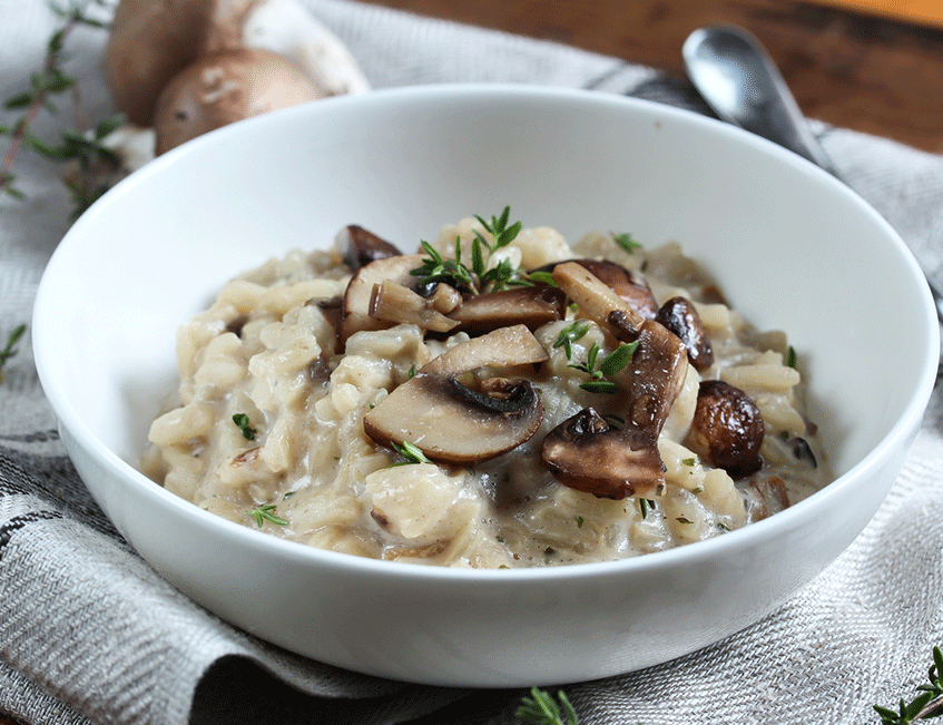 Risotto navideño fácil: receta anti-desperdicio con sobras navideñas