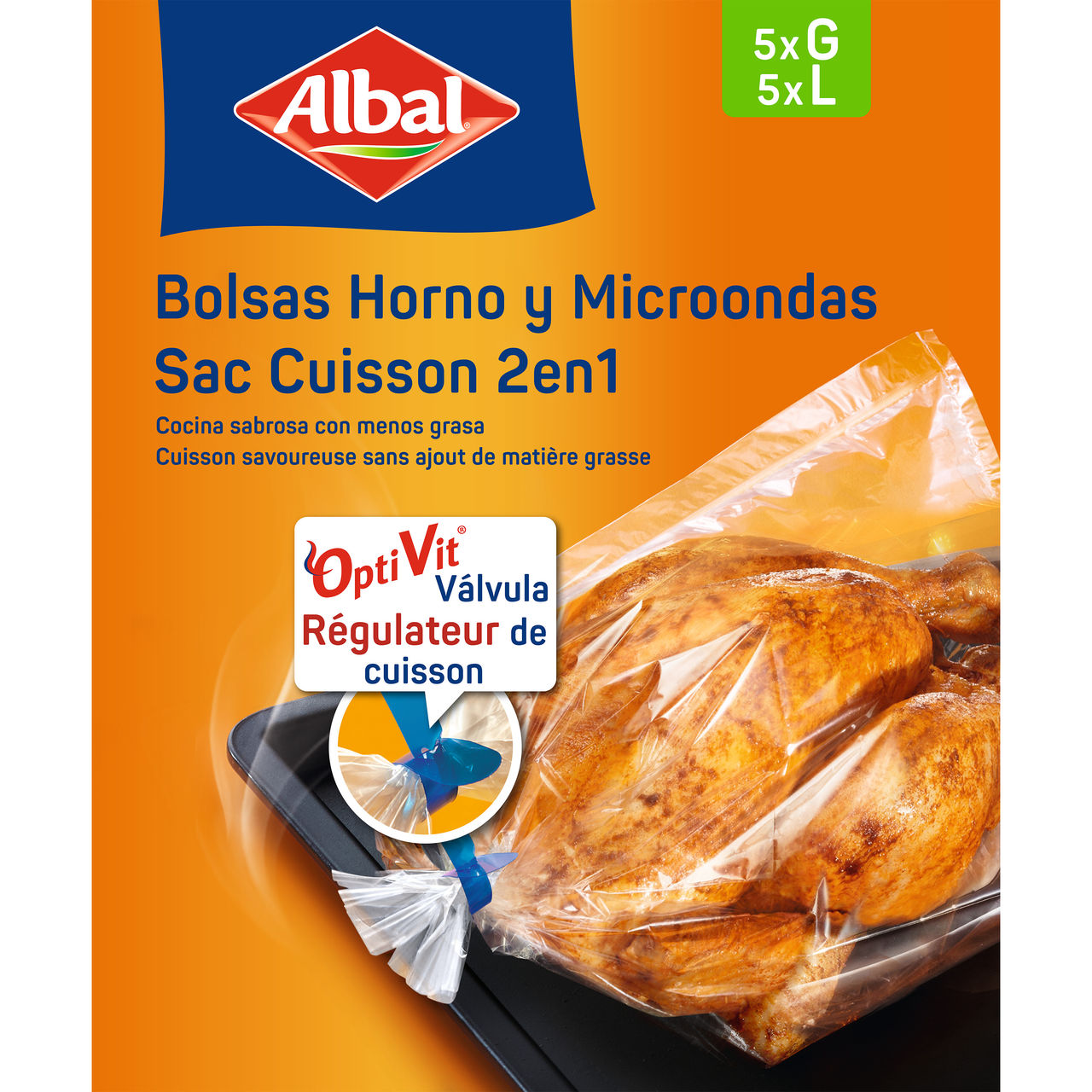 Ver las bolsas para horno 2 en 1