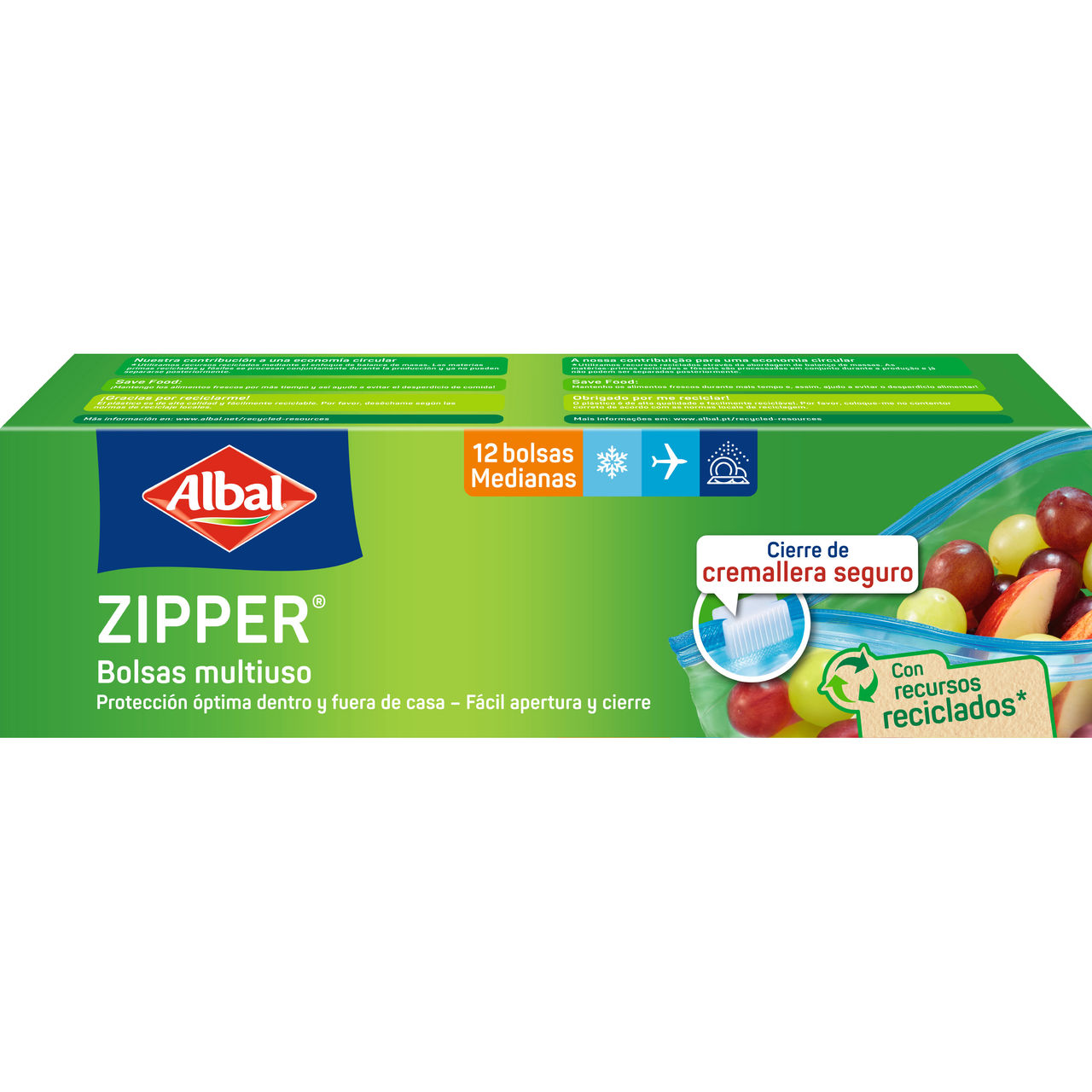 Albal Zipper 12x1L, EmpCo Update, May 2026, ESP-POR, 050-279, GS1