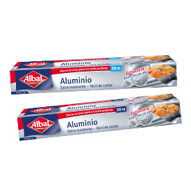 Papel de aluminio extra-resistente de Albal®