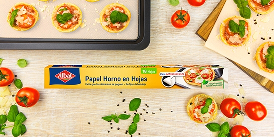 Papel de horno en hojas Albal®