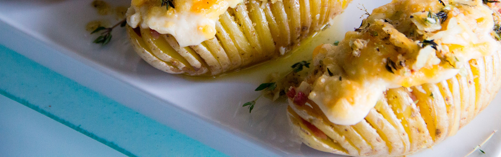 Patatas Hasselback (Suecia)