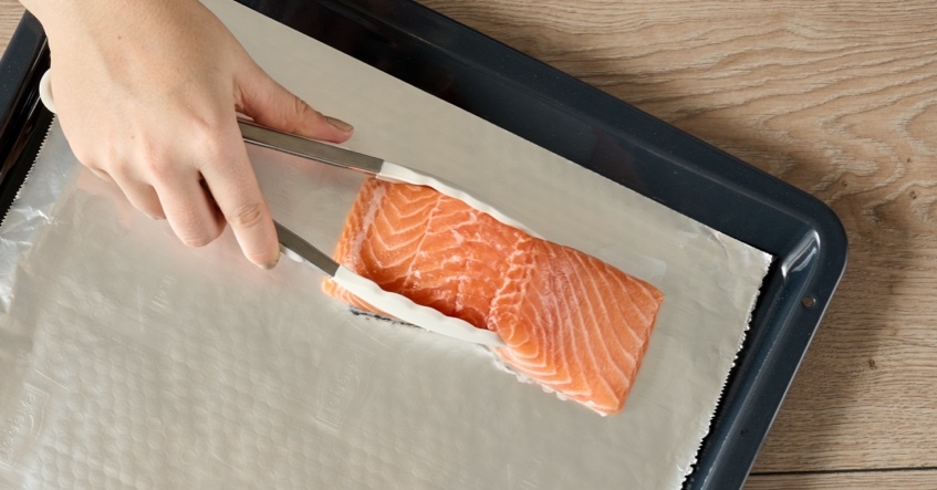 Receta Albal®: Delicioso salmón al horno para las Fiestas