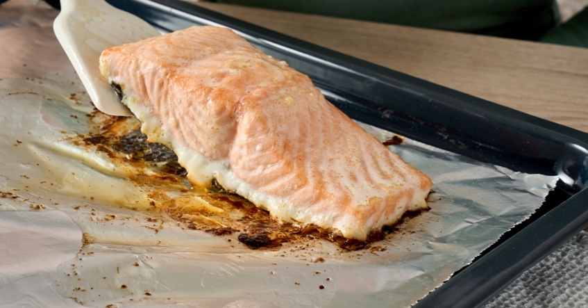 Receta Albal®: Delicioso salmón al horno para las Fiestas