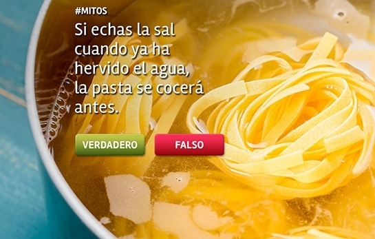 ¡Pasta lista en menos tiempo!